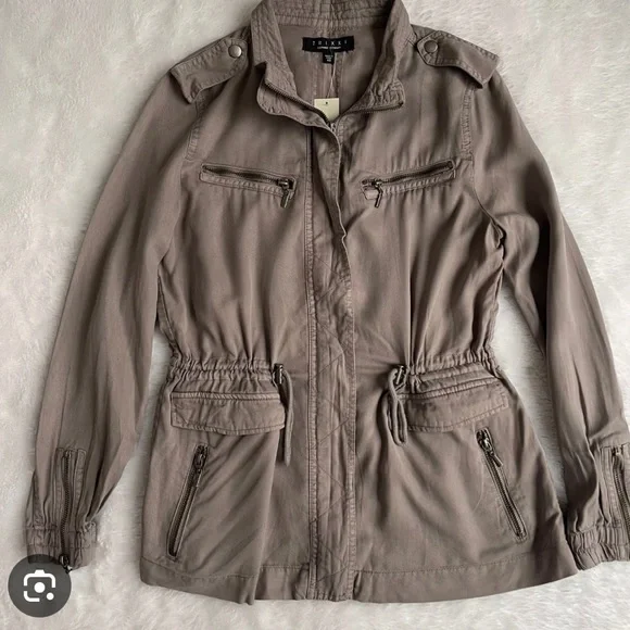 NWT Trixxi x Francesca’s Kadie Utility Anorak Jacket SIze XS - Picture 4 of 10